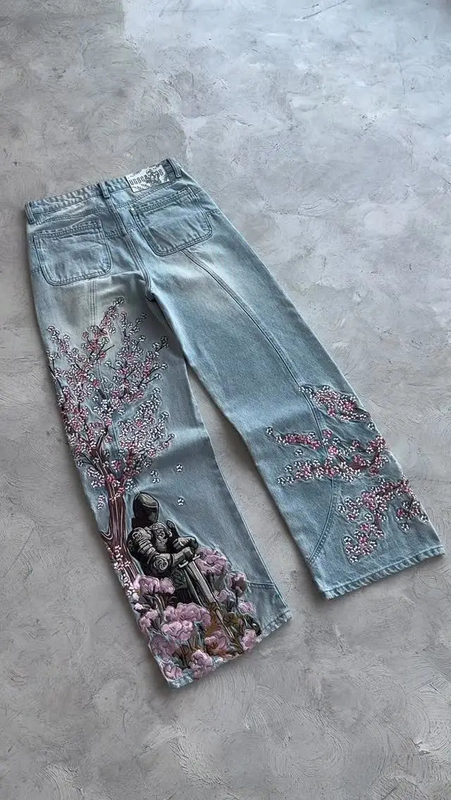 Fallen Blossom Denim