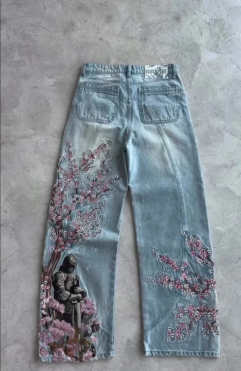Fallen Blossom Denim