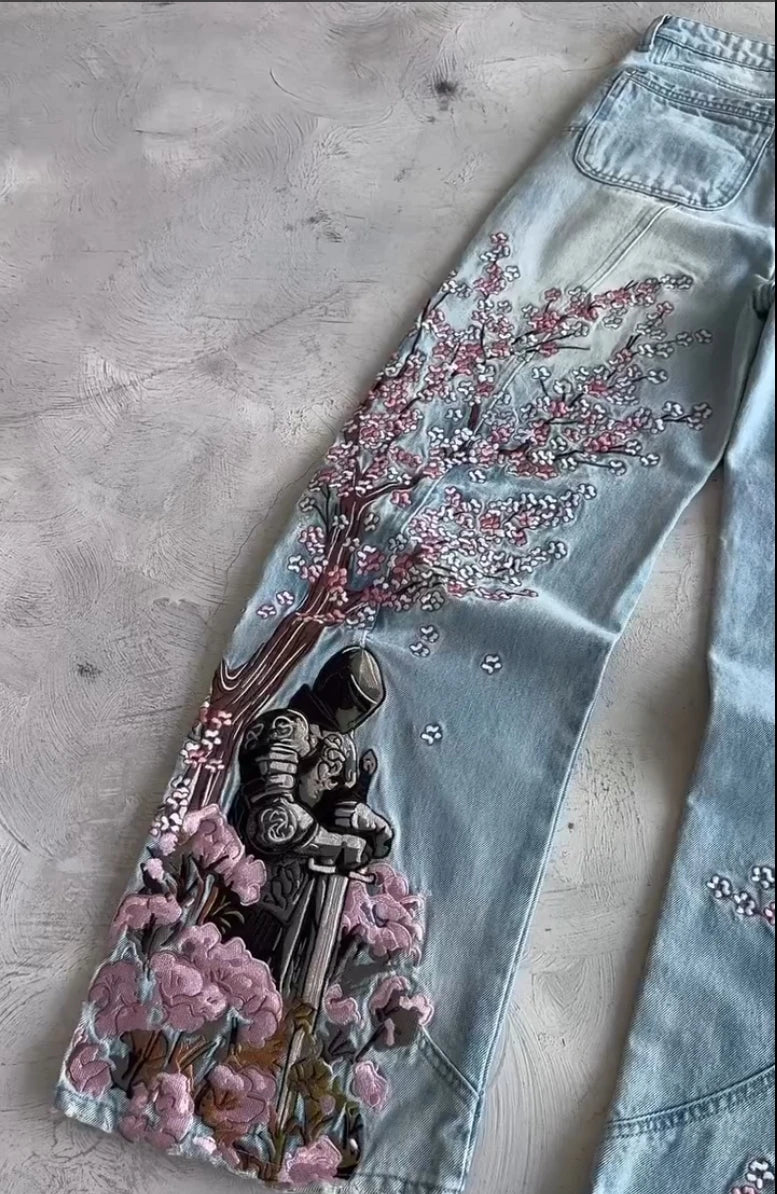 Fallen Blossom Denim