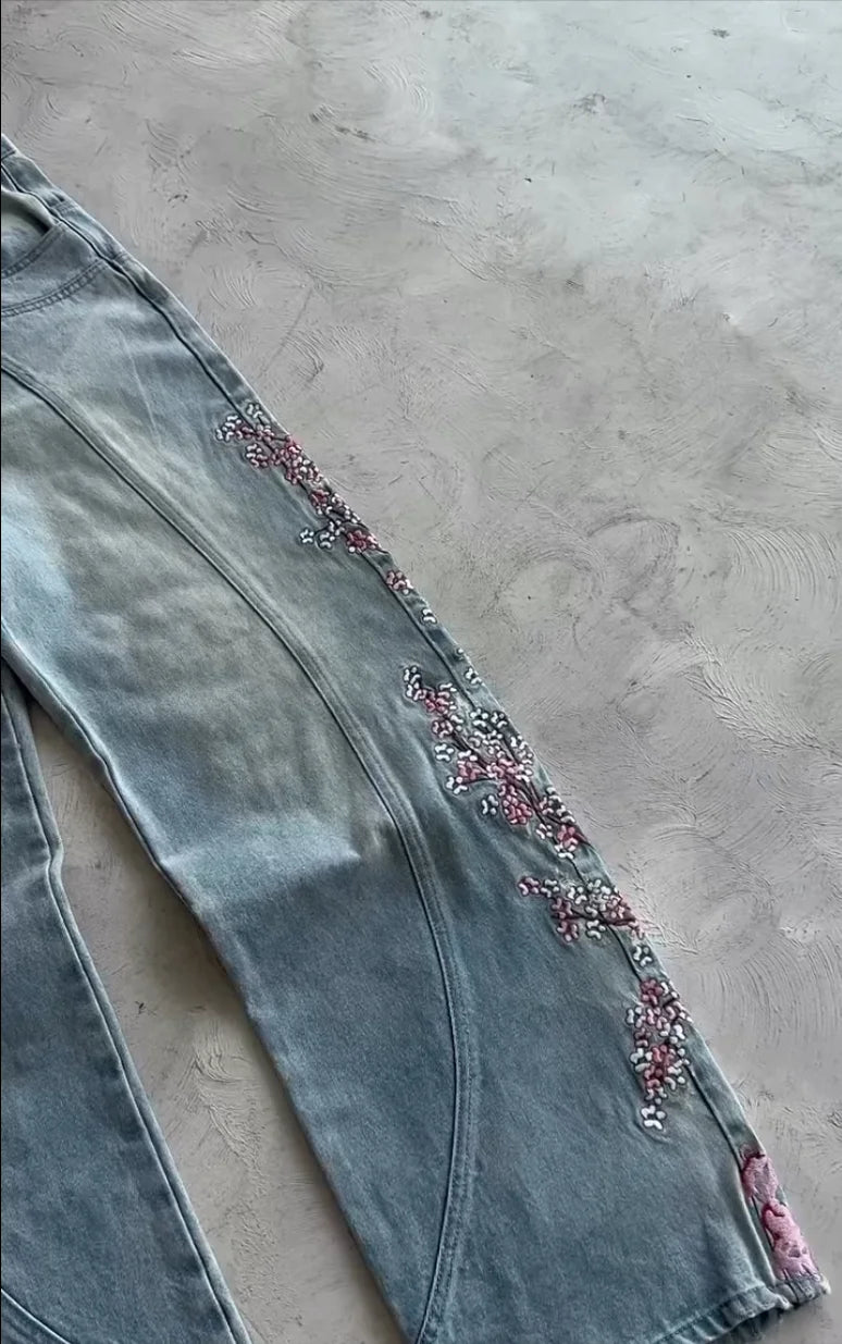 Fallen Blossom Denim
